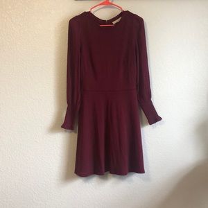 Fun sleeves on this midi dress